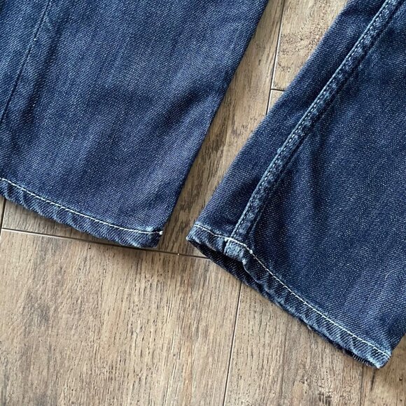 Taverniti So Grease Gothic Distressed Dark Wash Jeans - Picture 6 of 10